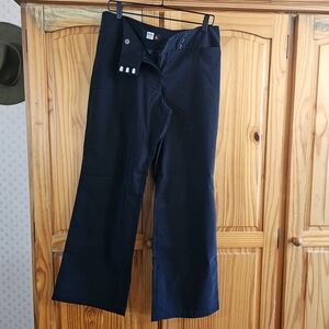 Black Wide-Leg Pants